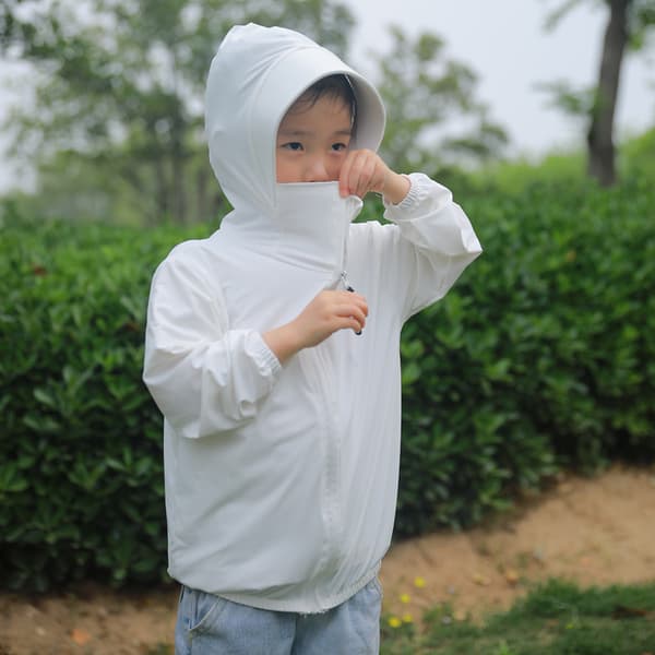 UPF50+ lastensuojapuvut White 140cm