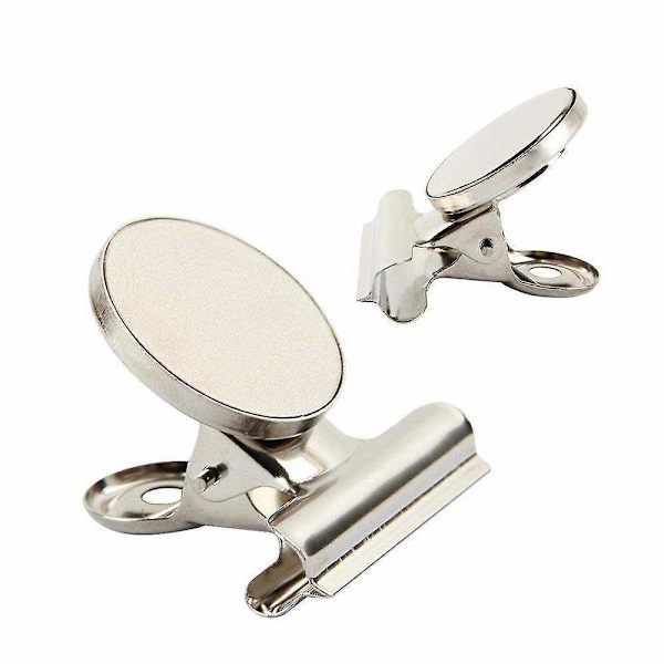 8 Vahvaa Jääkaapin Magneettikiinnikettä Koukkuilla - Neodyymimagneetti - 30mm Leveä