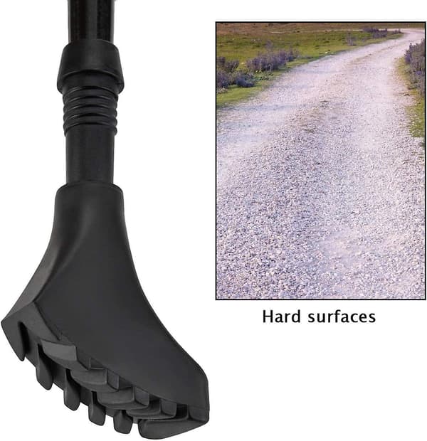 Nordic Walking-dynor, 12 stycken / 6 par Asfaltgummidynor för Nordic Walking