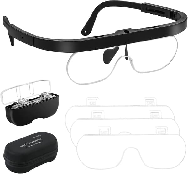 Suurennuslasit, lukulasit, handsfree-suurennuslasi