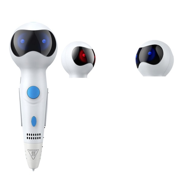 3D-penna Robot med Lågtemperatur Energisparande 3D-utskriftssats (Grå)