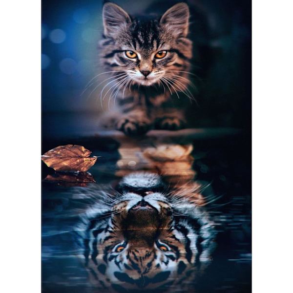 Diamantmålning Katt, 5D Diamantmålning, Diamantmålning