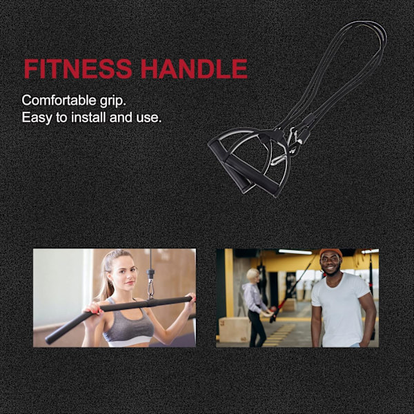 2 stycken elastiska dragrep fitnessutrustning tillbehör