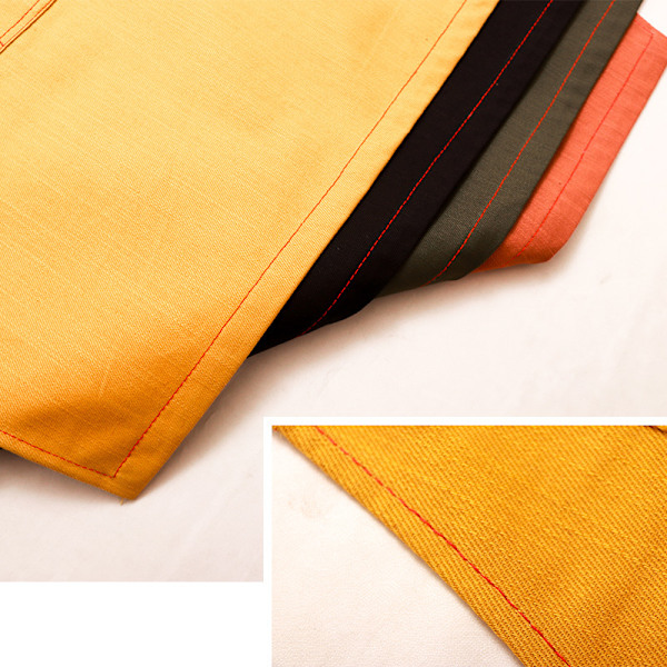 Denim-esili, kotibarista, ravintola, kukkakauppa, parturi, työvaatteet, koko (keltainen, 75 cm)