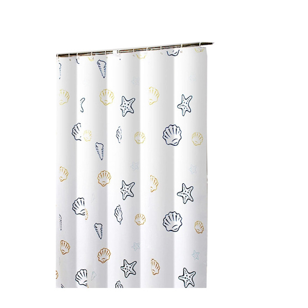 200W*180H Wideorld Ocean Polyester Dusjforheng,
