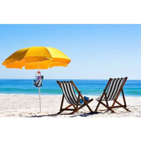 Strandparasolholder, Propeller Strandparasolholder, Strandparasolbase (Sort 1 stk)