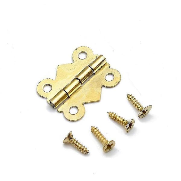Pronssiset 30 kpl 20 mm X 17 mm mini-perhosaranat