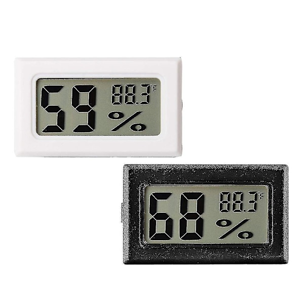Mini Digital LCD Inomhus Temperaturgivare Fuktighetsmätare Termometer Hygrometer Mätare Digital Termometer