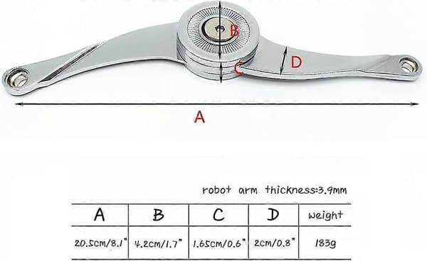 2-pakke Heilwiy Gave Folde Låg Støtte Hængsel Dæmper Buffer Soft Close Kit Åbningsvinkel 75