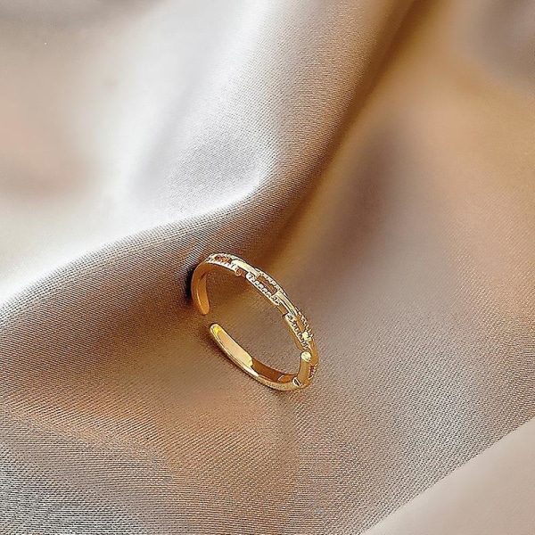 Ring med pärla, justerbar, modeaccessoar för flickor Ac3886 A67