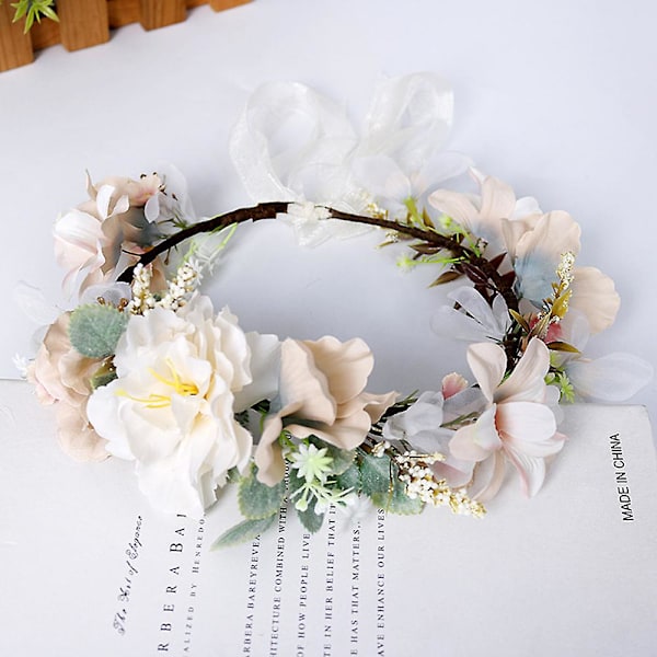 Garland Brudesløjfe Vintage Bohemian Rejseferie Simuleringskrans 58429