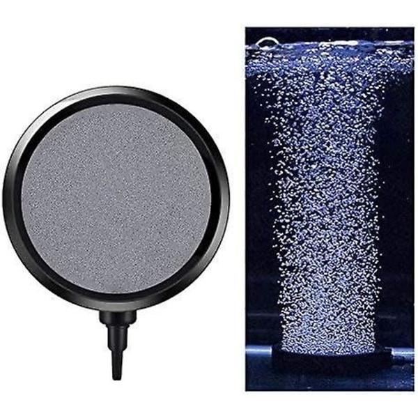 Akvarieluftsten bubbelskiva, fiskakvarium bubbel luftsten Dichichir ersättning för fiskakvarium Koi damm 10,7 cm hydroponisk pump dammdekor