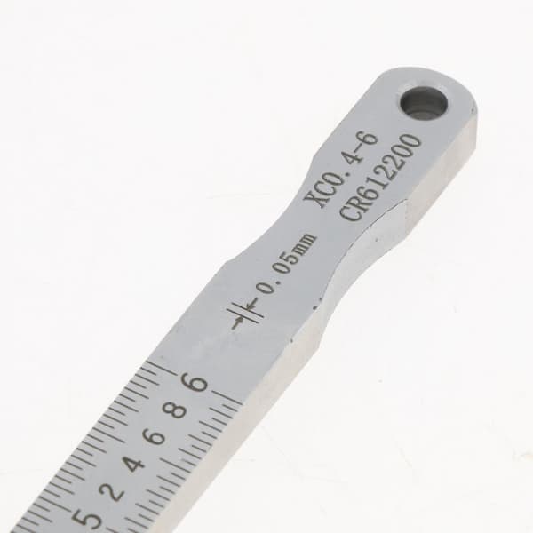 0,4-6 mm Glidespalteavstandsmåler Sinklegering Gap Sprekkdeteksjonsmåler