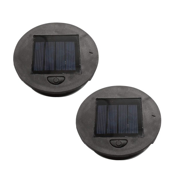 Led Solar Lights, High Bright Warm White Lights, Replacement Solar Lights For Dining Room Table Decorations (2 Pieces)