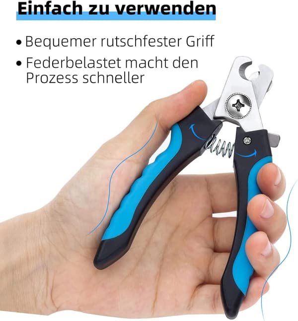 Negleklippersaks til hunde og katte - Professionel