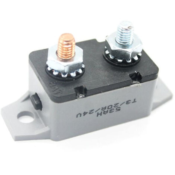 30A Plastik Type Bolt Wing Overcurrent Beskyttelse Manuel Nulstilling Afbryder