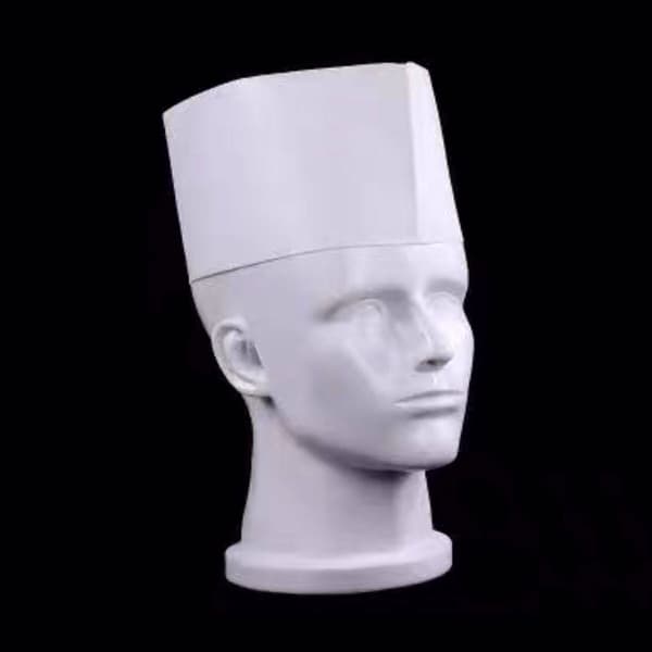 10-pak Retro Diner Madserver Soda Jerk Papirhat M (56-58 cm)