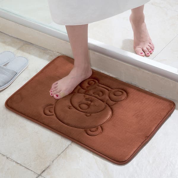 Tjock Memory Foam Golvmatta Dörrmatta Sovrum Kök Badrum Matta Absorberande Halksäker Matta, A01