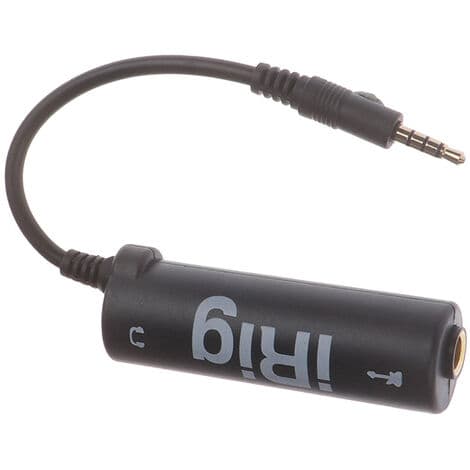 3 stk Blå Irig Gitar Grensesnitt Konverterer for Iphone Ipad Ipod