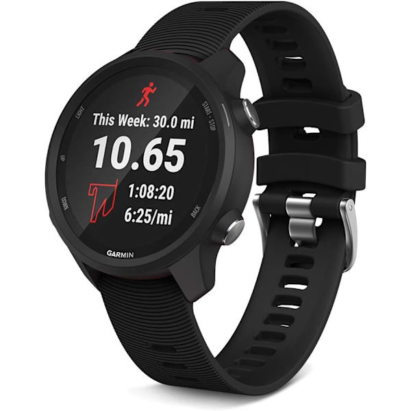 Rems för Garmin Vivomove HR / Vivoactive 3 / Vivoactive 3 Music / Forerunner 245/645 Music, 20mm Premium Silikon QuickFit Remmar, Flera Färger (3