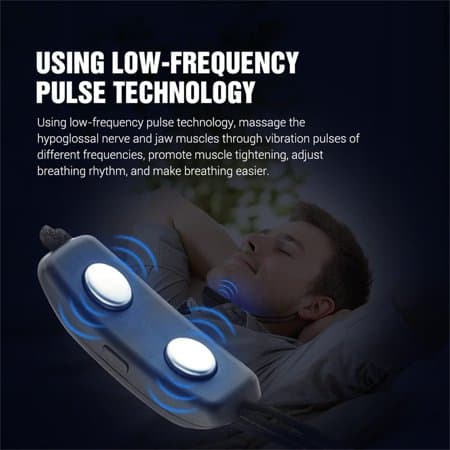 Smart Anti-snorkeenhet Sekunder Stopp Snorking, Sovende ansikt