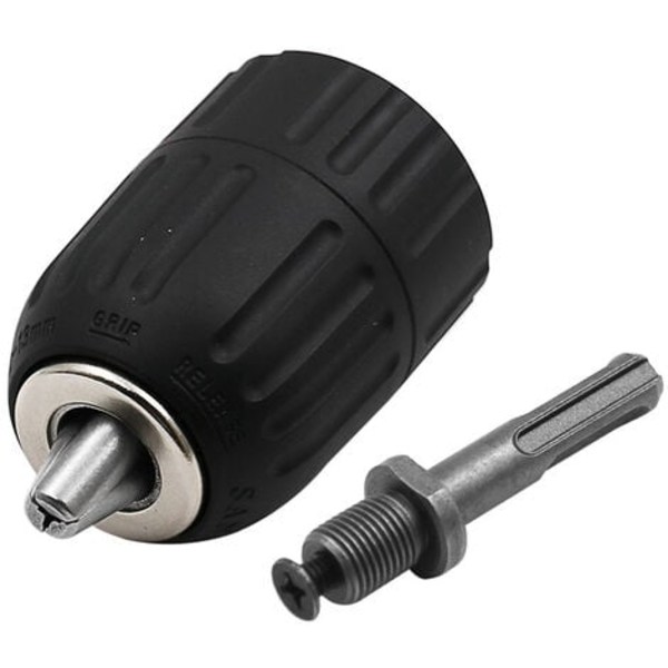 2-13 mm nyckellös chuck med 1/2' SDS-adapter Högpresterande löstagbart nyckellöst konverteringsverktyg för SDS, GSB och GSR