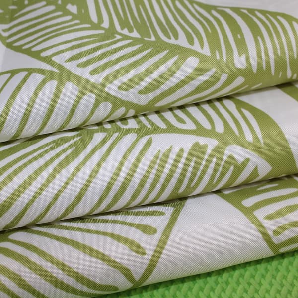 Grön gren förtjockad polyester duschdraperi 100 bred * 180 hög CM