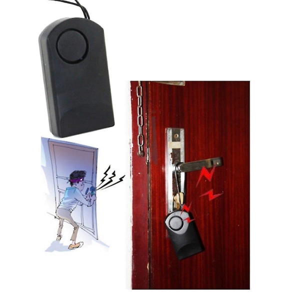 120db Inductive Alarm Of Human Body Loud Door Knob Entry Alert Anti Theft