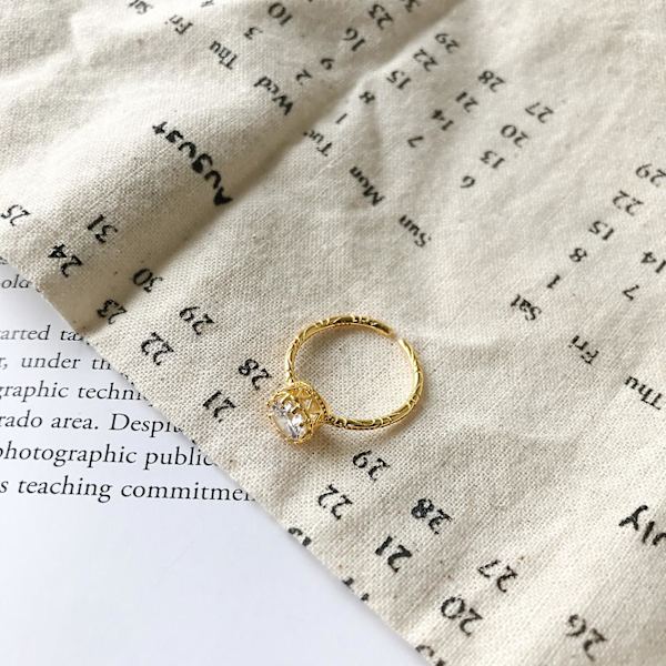 Ring i Silver S925 för Dagligt Outfit, Mode Smycke Ac7475