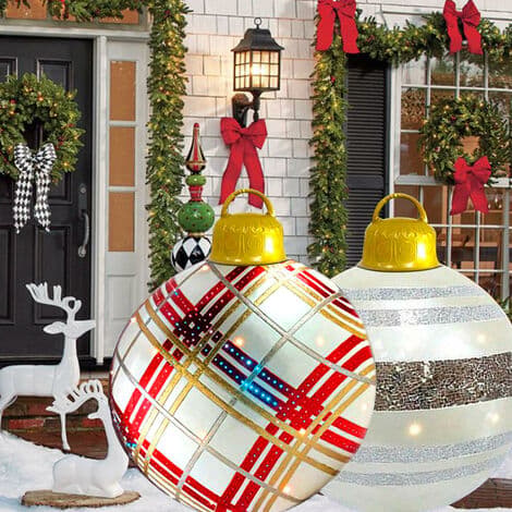 60CM Julekule Ornament Minneball, Julepynt, N