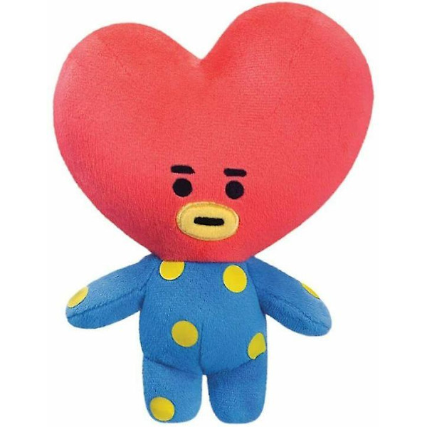 Kpop Bts Bt21 Chimmy Cooky Tata Plyschleksak Stående Docka För Barn Present