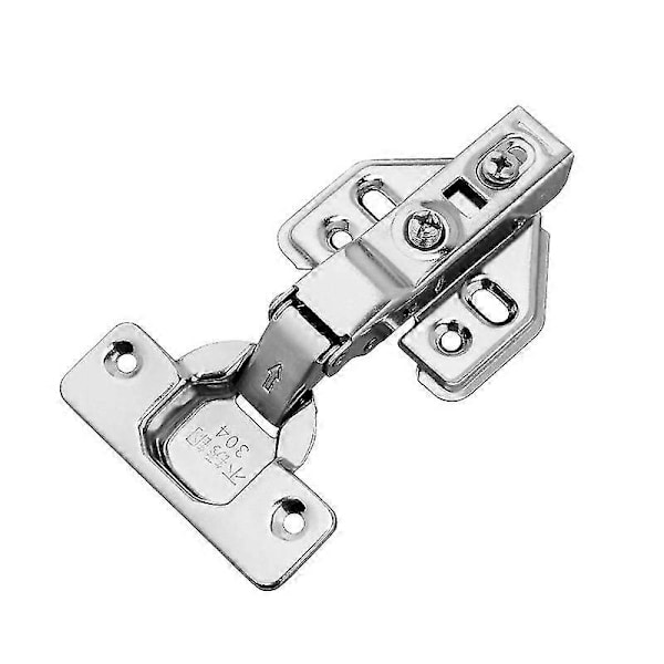 4 stk. rustfrit stål dør hydraulisk hængsel støddæmper buffer til skab køkken blød lukning møbel hardware