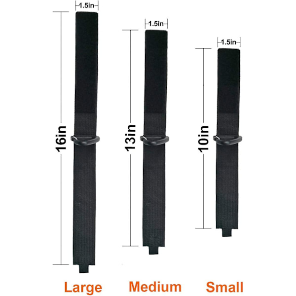 Forlængerledning Organizer (8 stk.), Forlængerledning Holder Til Garage Organisation Og Opbevaring, Heavy Duty Opbevaringsstropper Til Kabler, Slanger Og Reb