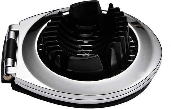 Eggkutter og -separator i metall