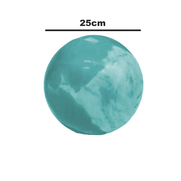 Mini träningsboll, Pilatesboll, för sjukgymnastik, stretching, ,terapi förbättrar balansen Cloud Green 25CM