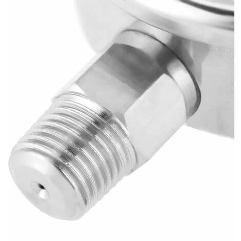 Trykkmåler Trykkmåler 0-6 Mpa Hydraulisk trykkmåler med NPT metallkasse bunnmontering