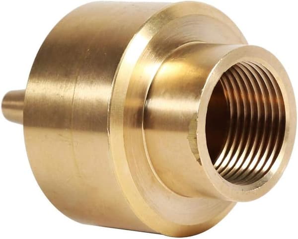 Gullbelagt messing sprøytehode for hagefontene, dam, tåketilbehør 3/4\"