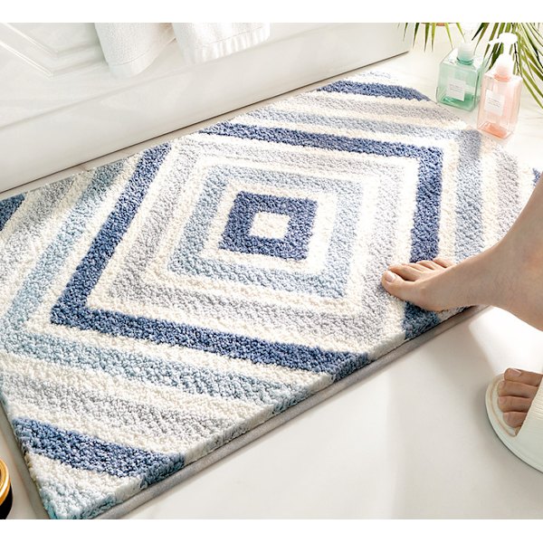 Echo-Blue Enkel Baderom Antislipp Matte 40*60cm
