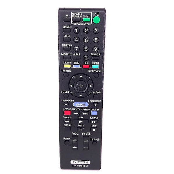 Ersättningsfjärrkontroll RM-ADP069 för Sony AV-system HBD-E580 BDV-N790W BDV-N890W HB-DE3100 RM-AD