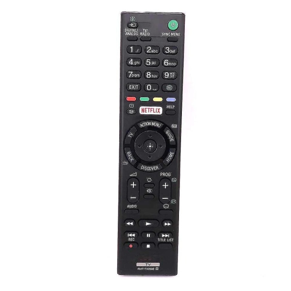rmt-tx200e för Sony TV-fjärrkontroll Kd-65xd7505 Kd-55xd7005 Kd-49xd7005