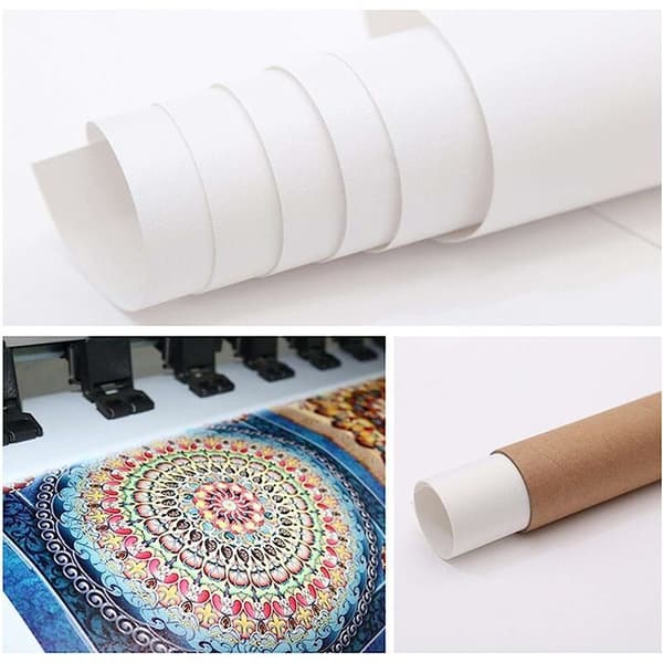 Modern Pampasgräs Canvasutskrift – Miljövänlig Canvasutskrift – 3 Delar 20x30 cm – Boho Botanisk Väggkonst
