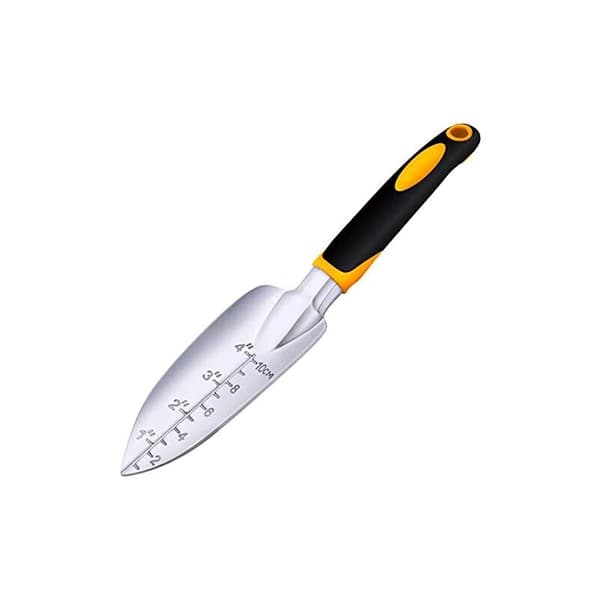 30x5,5 cm Trädgårdsspade i Rostfritt Stål för Plantering, Omplantering, Rensning och Flyttning