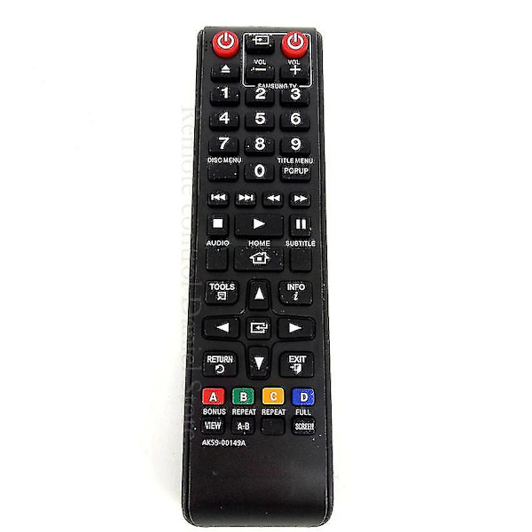 Blu-ray Afspiller Fjernbetjening Til Samsung Ak59-00149a Bd-f5100 Bd-fm51 Bd-fm57c Bd-h5100 Bd-f5500 Bd