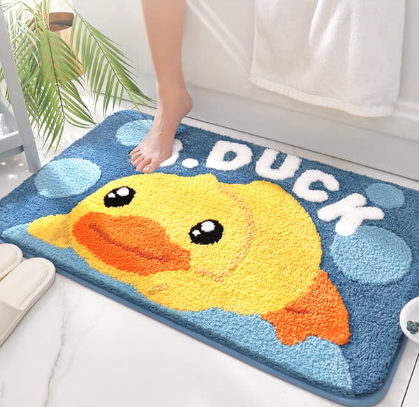 Skridsikker Badeværelsesmåtte The Foam Duck 50*80cm