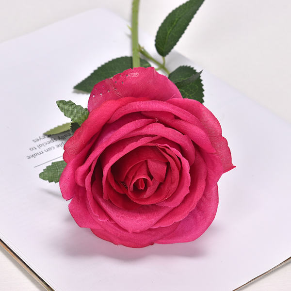 Simuleret rose pink lilla 5 stk.