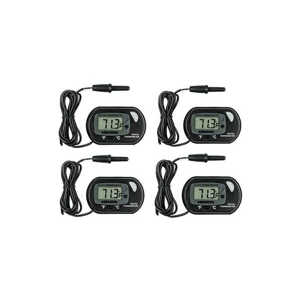 Digital Akvarietermometer (4-pack), Sondentermometer