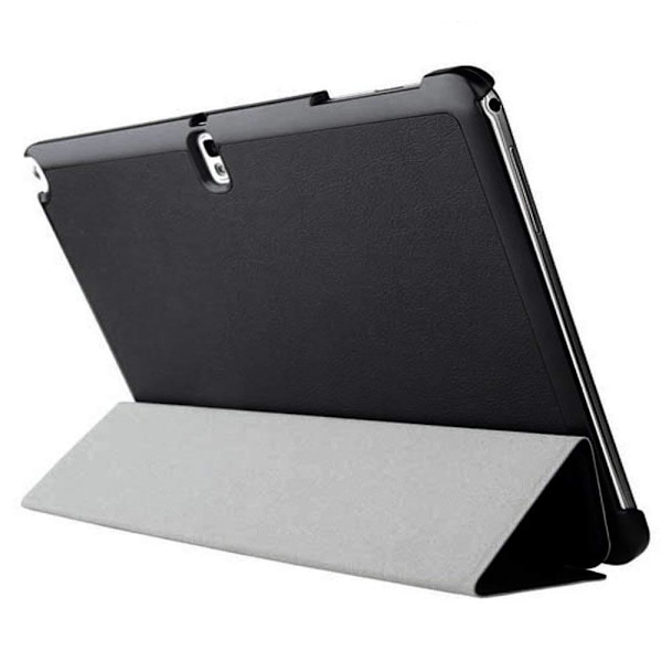 (Svart) för Samsung Note 10.1 2014 edition Läderfodral -