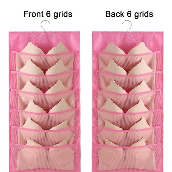 Oppbevaringspose for truser, sokker, undertøy og BH style5 pink