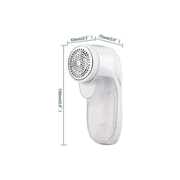 Epilator, hårballfjerner, klesfjerner, USB-lading, hvit