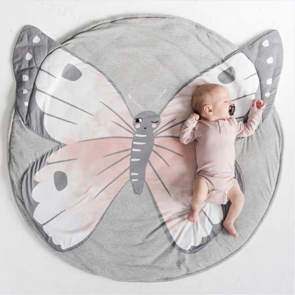 Baby krypematte Dyr Aircondition Dyne (sommerfugl),